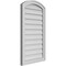 Ekena Millwork Arch Top Surface Mount PVC Gable Vent: Functional, w/ 2"W x 1-1/2"P Brickmould Frame, 20"W x 34"H GVPAR20X3402SF - alternate 5
